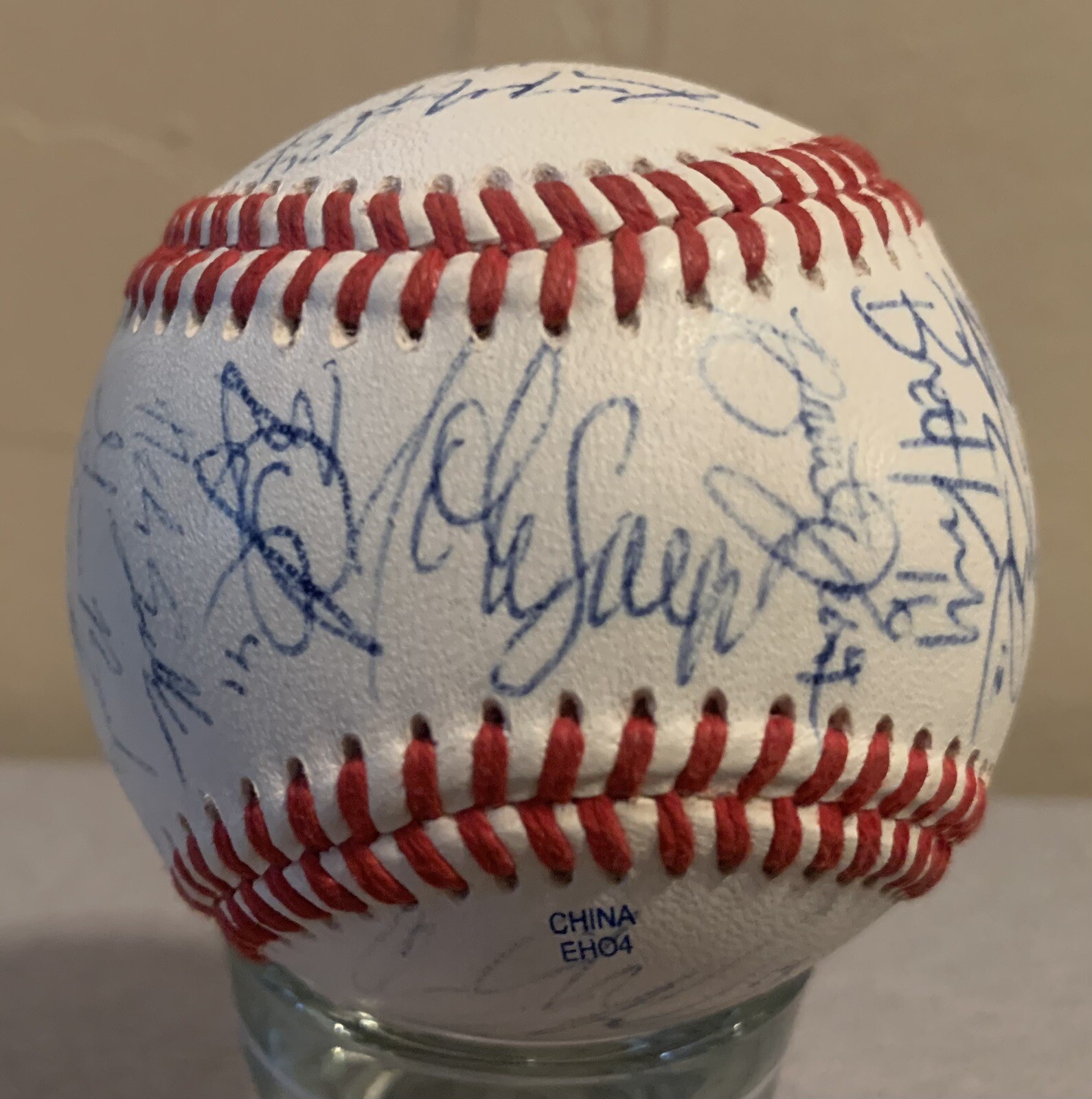 1993 UCLA BRUINS TEAM SIGNED AUTOGRAPHED BASEBALL X33 NCAA Pac 10
