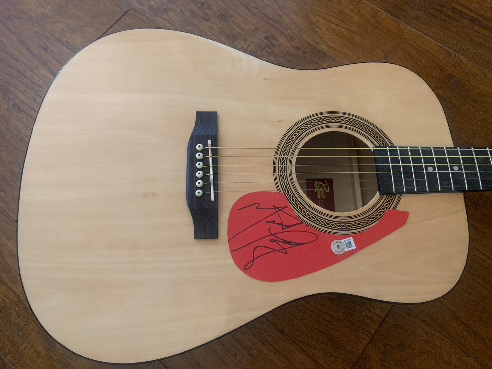 Meatloaf Signed Autographed Acoustic Guitar PSA Certified
