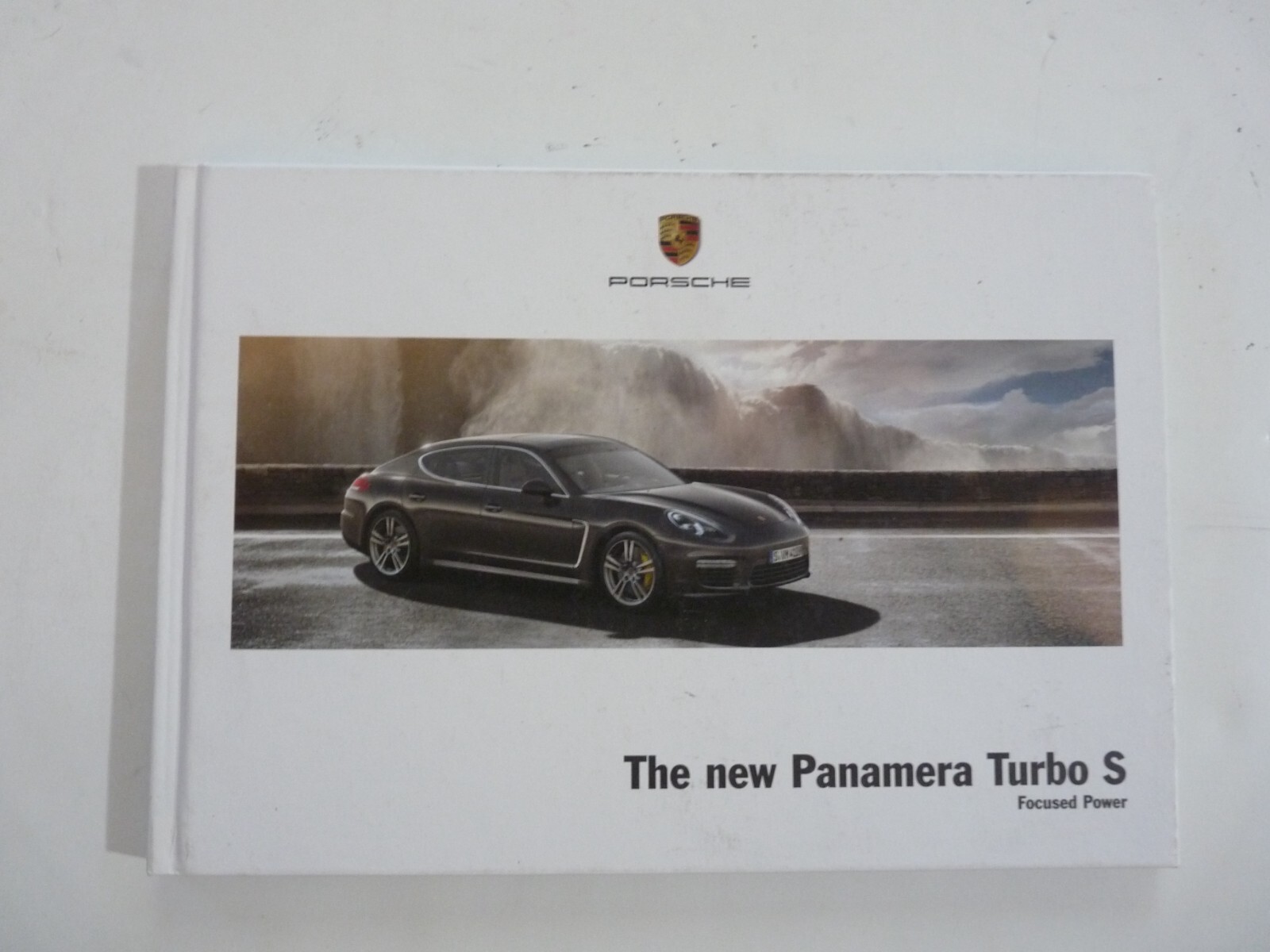 2013-14 Porsche Panamera Turbo S Dealer Hardback Sales Brochure Catalog
