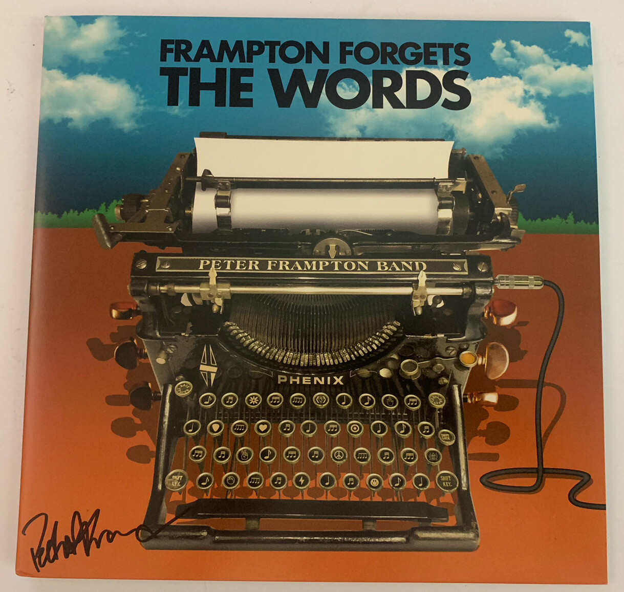 Peter Frampton￼ Autographed Signed Forget The Words￼ LP Beckett Certified
