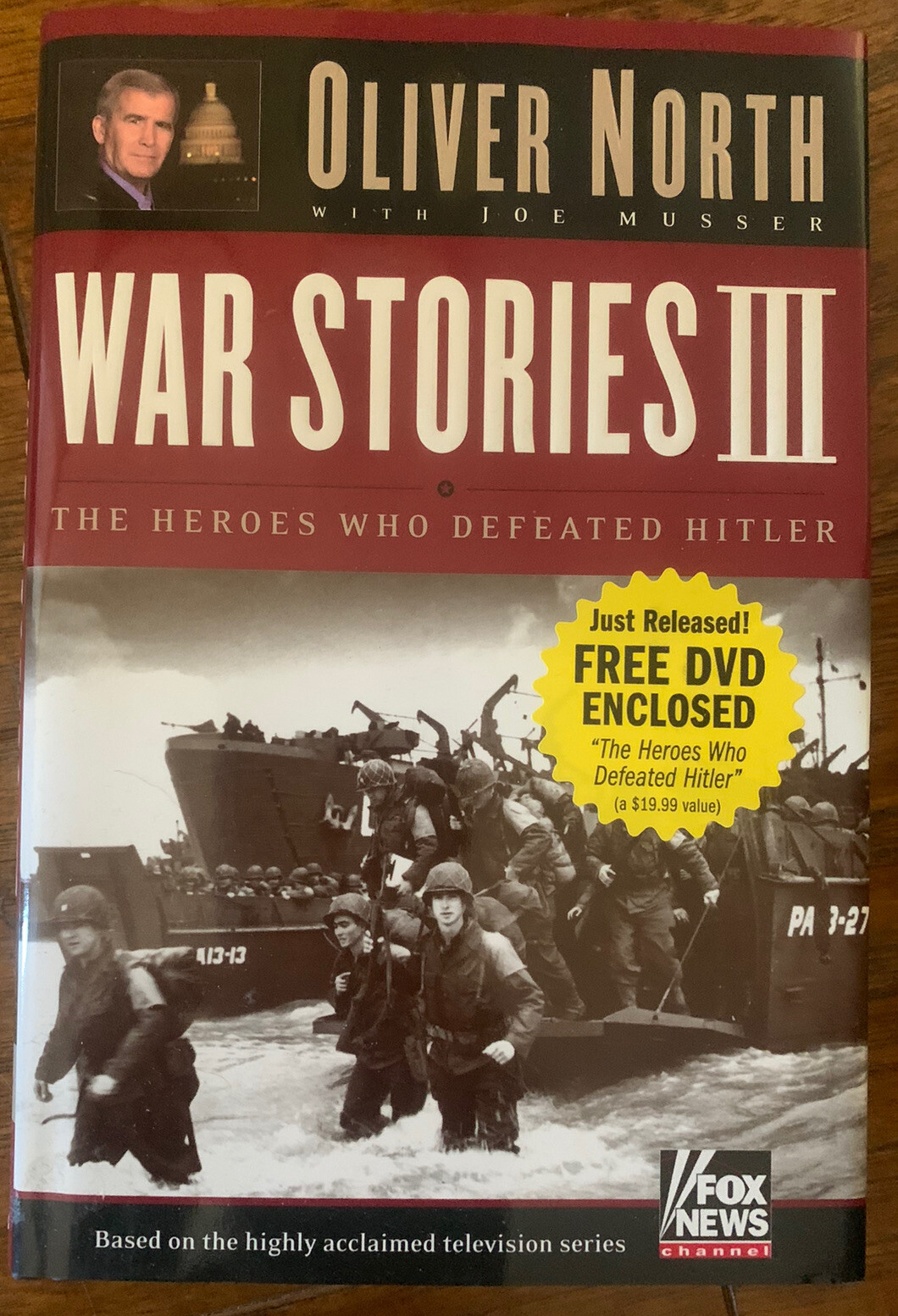 Oliver North WAR STORIES II Signed Autographed Book Guaranteed
