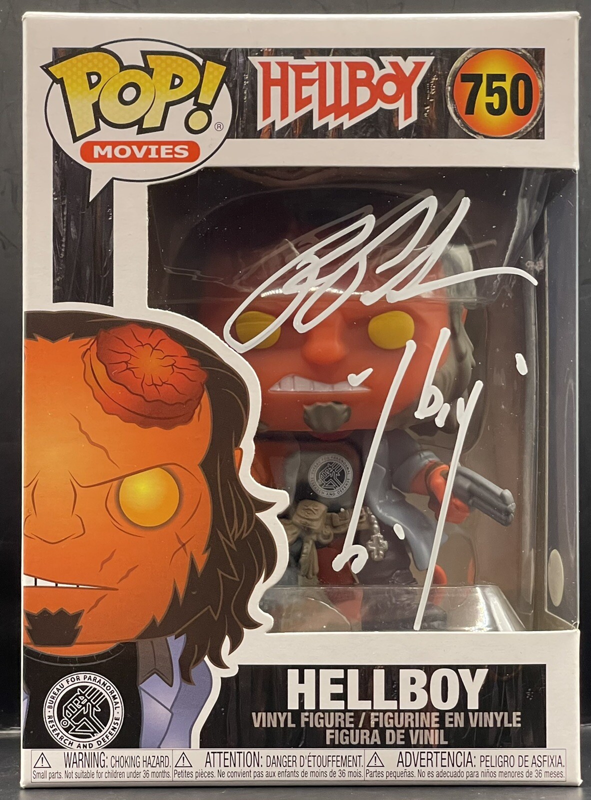 Ron Perlman Signed Autographed Hellboy Funko Pop Vinyl JSA
