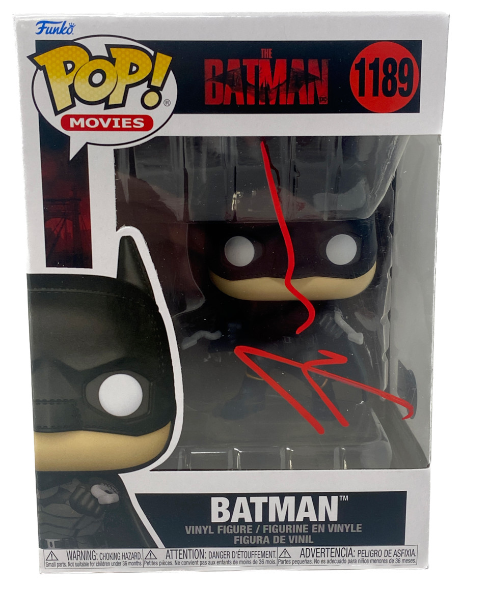 Greig Fraser Signed Autograph Funko Pop The Batman Cinematographer Beckett COA

