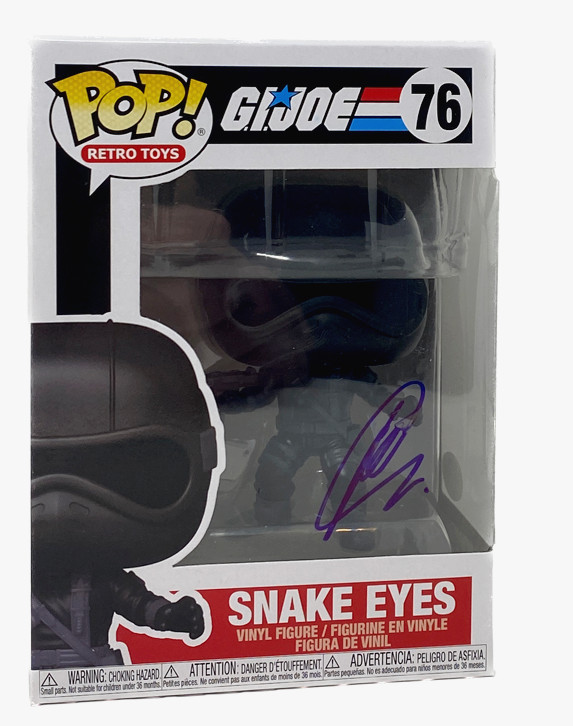 Henry Golding Signed Autograph Funko Pop Snake Eyes G.I. Joe Origins GI ACOA COA
