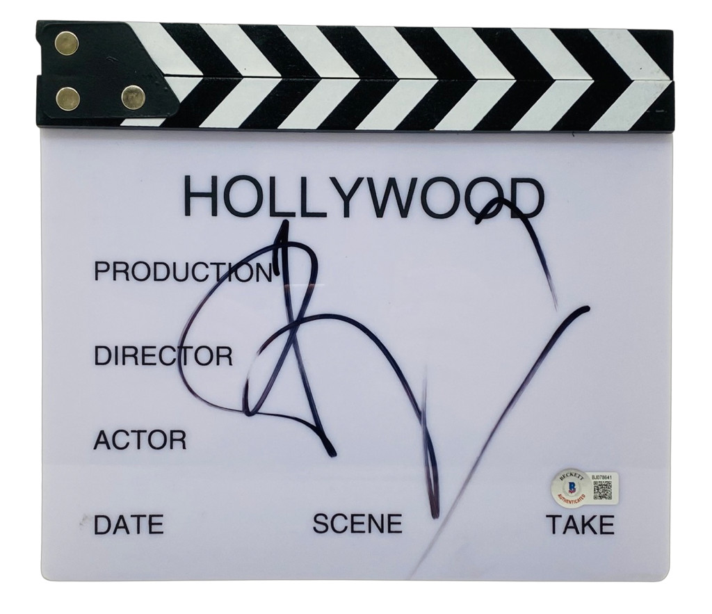 Baz Luhrmann Signed Autograph Elvis Movie Director Clapboard Beckett COA
