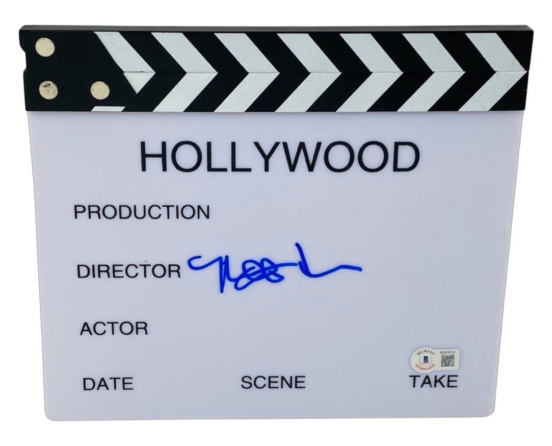 Matt Reeves Signed Autograph The Batman Movie Director Clapboard Beckett COA
