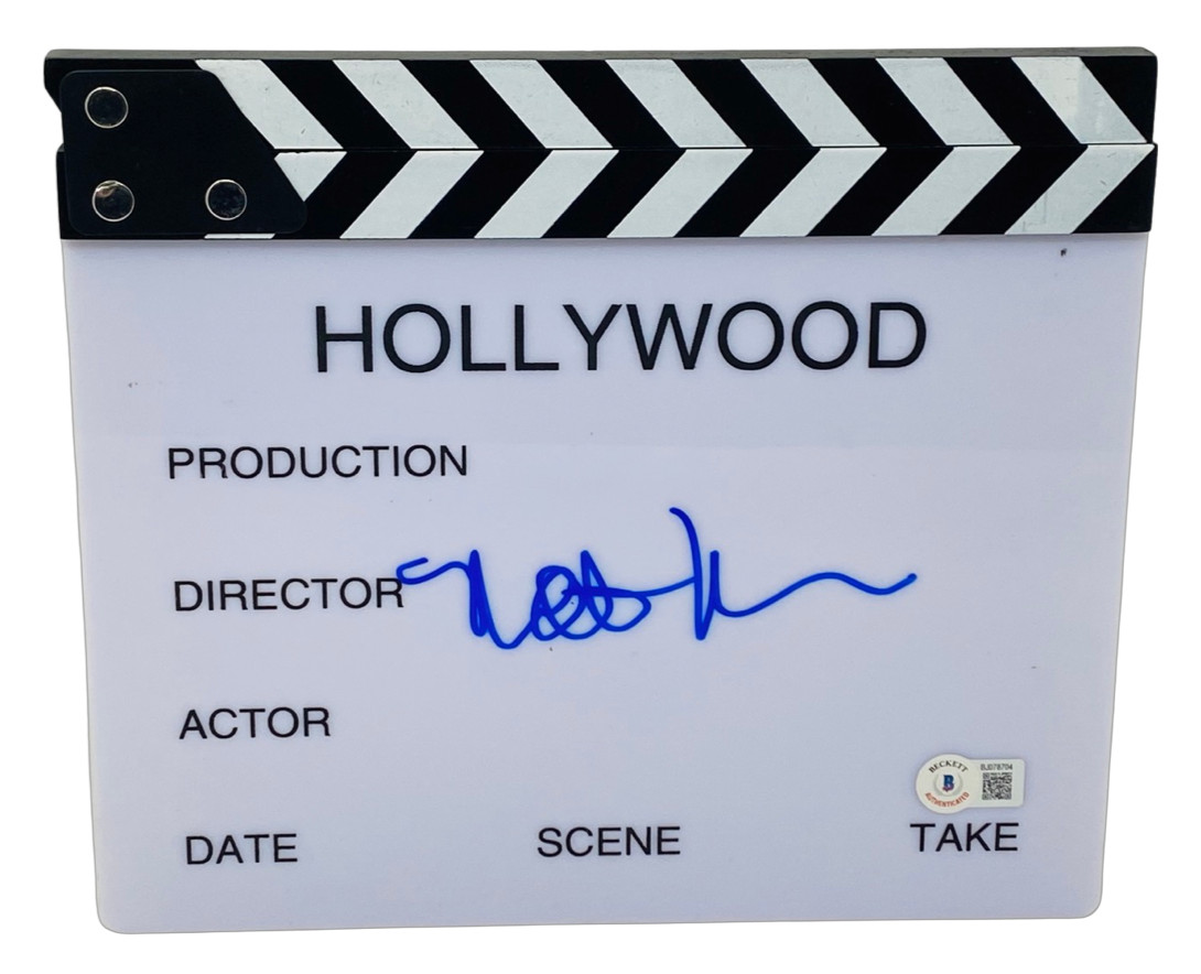 Matt Reeves Signed Autograph The Batman Movie Director Clapboard Beckett COA
