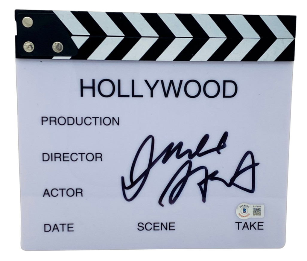 Judd Apatow Signed Movie Director Clapboard The 40-Year-Old Virgin Beckett COA

