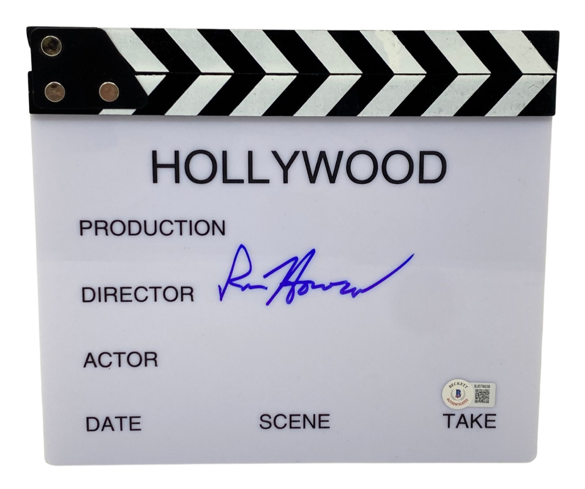 Ron Howard Signed Autograph Movie Director Clapboard Apollo 13 Beckett COA
