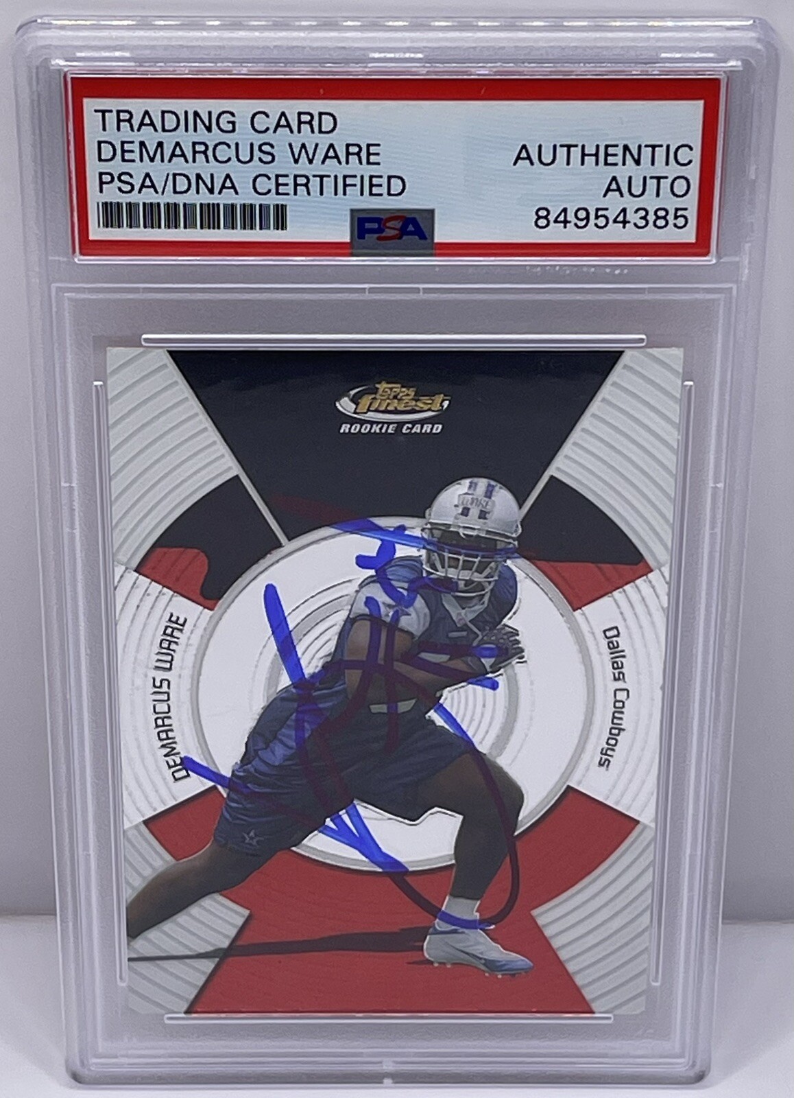Demarcus Ware Signed Auto 05 Finest Rookie Card Dallas Cowboys PSA/DNA Slabbed
