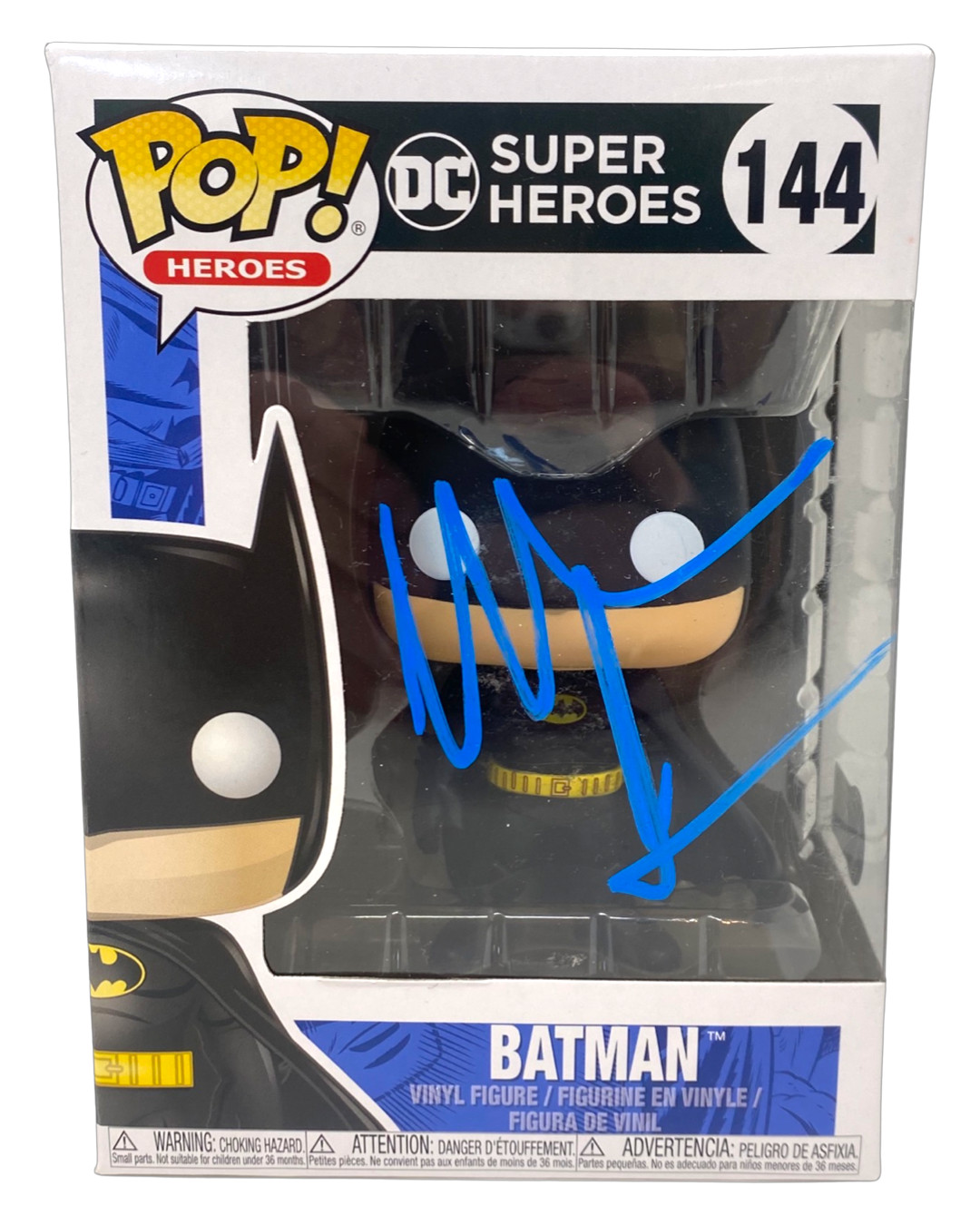 Christian Bale Signed Autograph Funko Pop Batman 275 The Dark Knight Beckett COA

