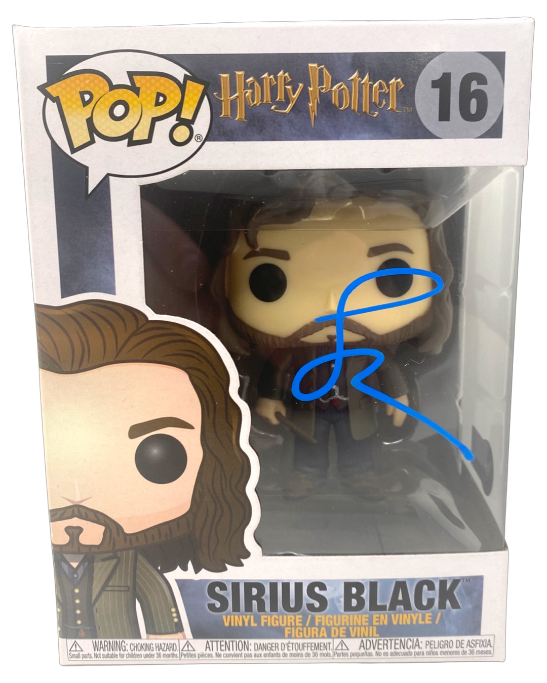 Gary Oldman Signed Autograph Funko Pop Harry Potter Sirius Black 16 Beckett COA
