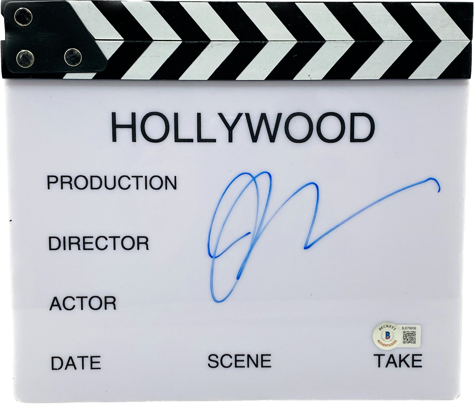 Jordan Peele Signed Autograph Movie Director Clapboard Get Out Us Beckett COA
