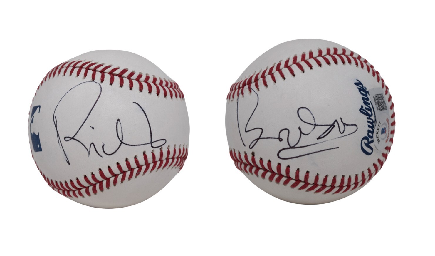 Richard Branson Signed Autograph Baseball Virgin Galactic Astronaut Beckett COA
