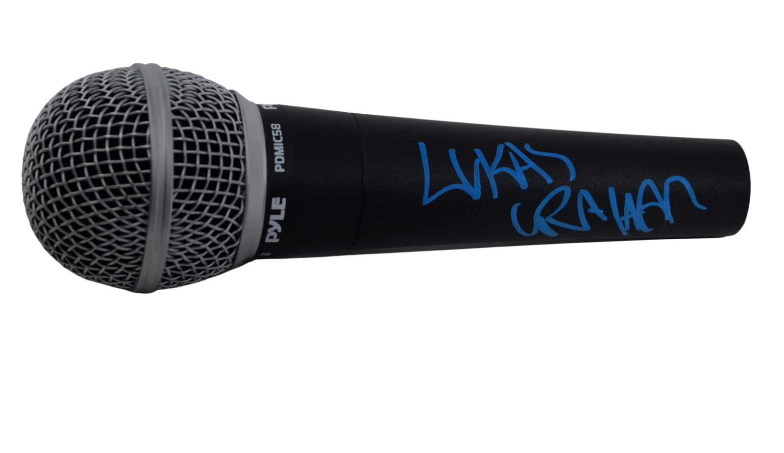Lukas Graham Signed Autograph Microphone Lukas Forchhammer Band 7 Years ACOA COA
