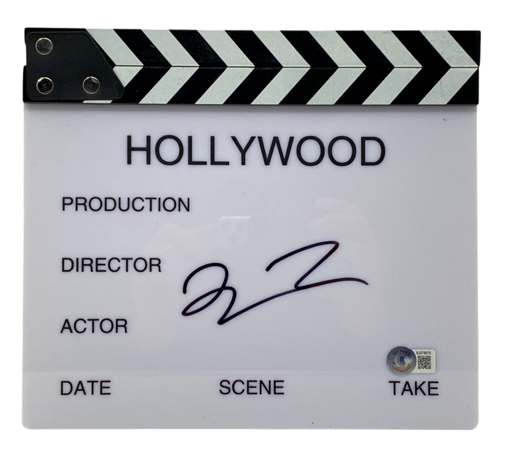 Quentin Tarantino Signed Autograph Director Clapboard Pulp Fiction Beckett COA
