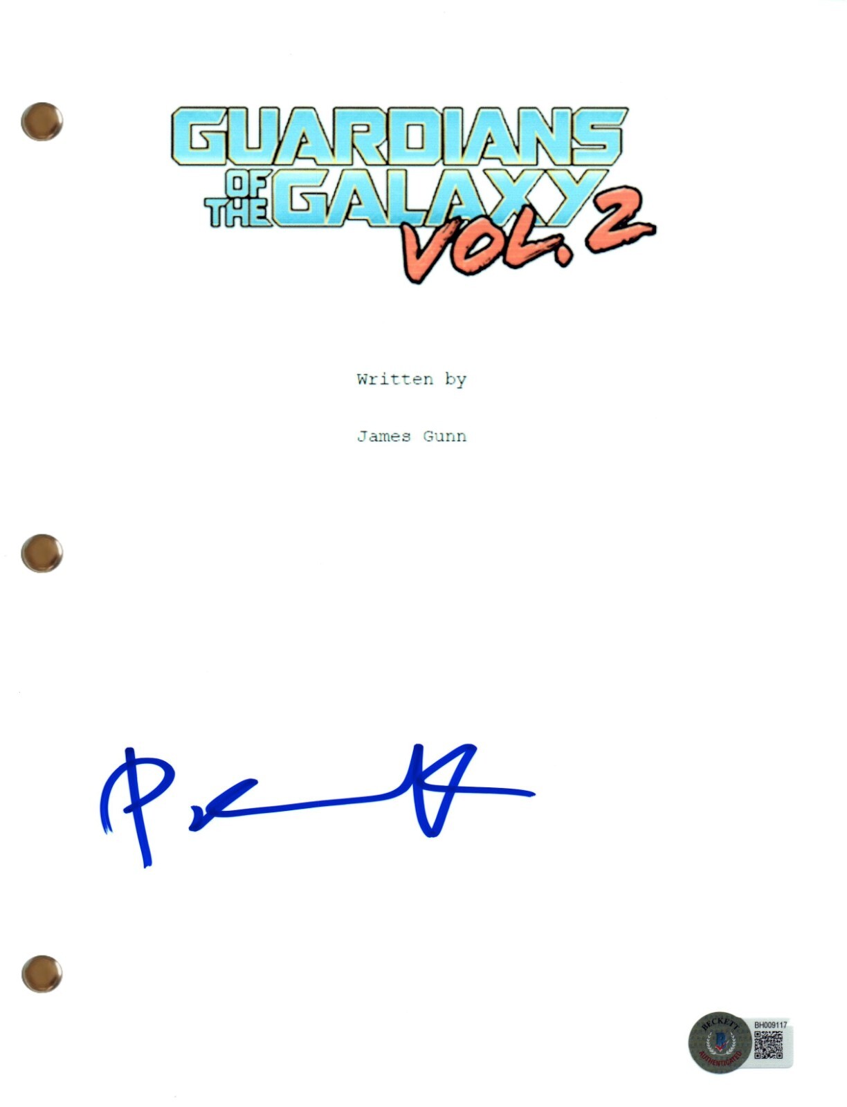 Pom Klementieff Signed Autograph Guardians of the Galaxy 2 Movie Script BAS COA
