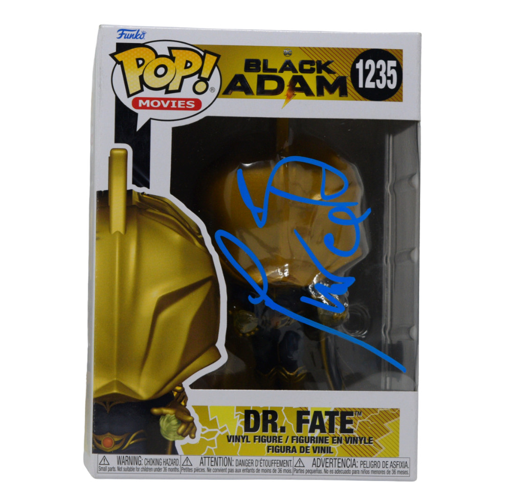 Pierce Brosnan Signed Autographed Dr. Fate Funko Pop Black Adam 1235 Beckett COA
