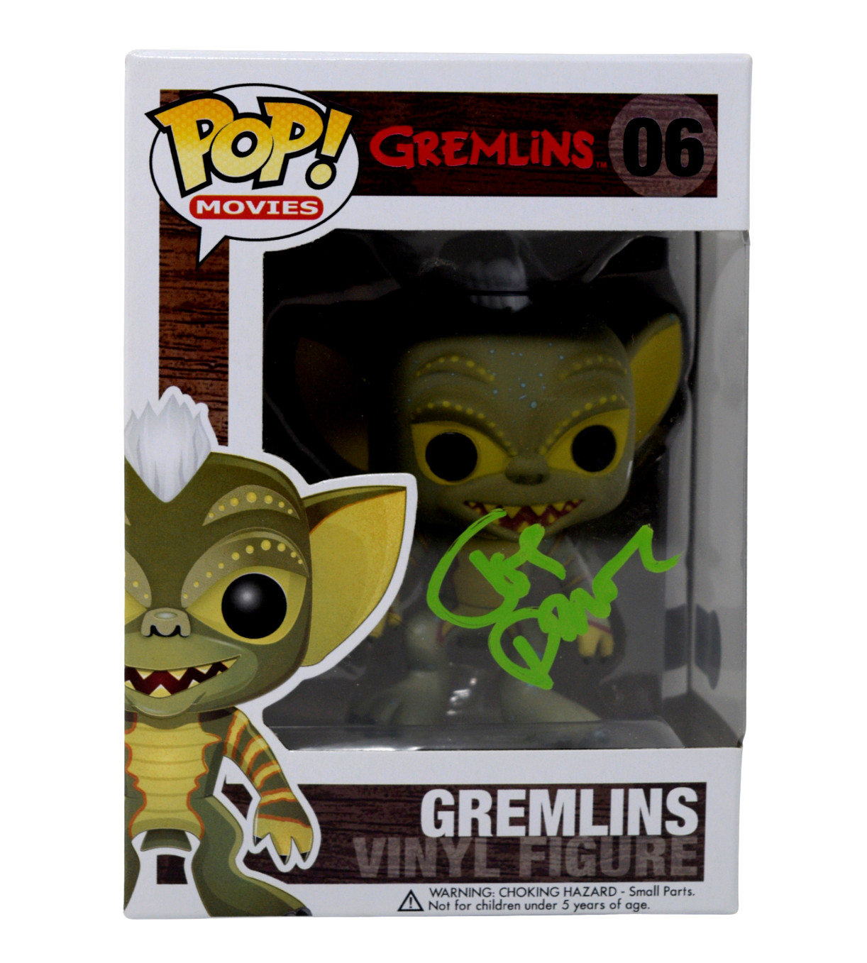 Joe Dante Signed Autograph Funko Pop Gremlins #06 Horror Director Beckett COA
