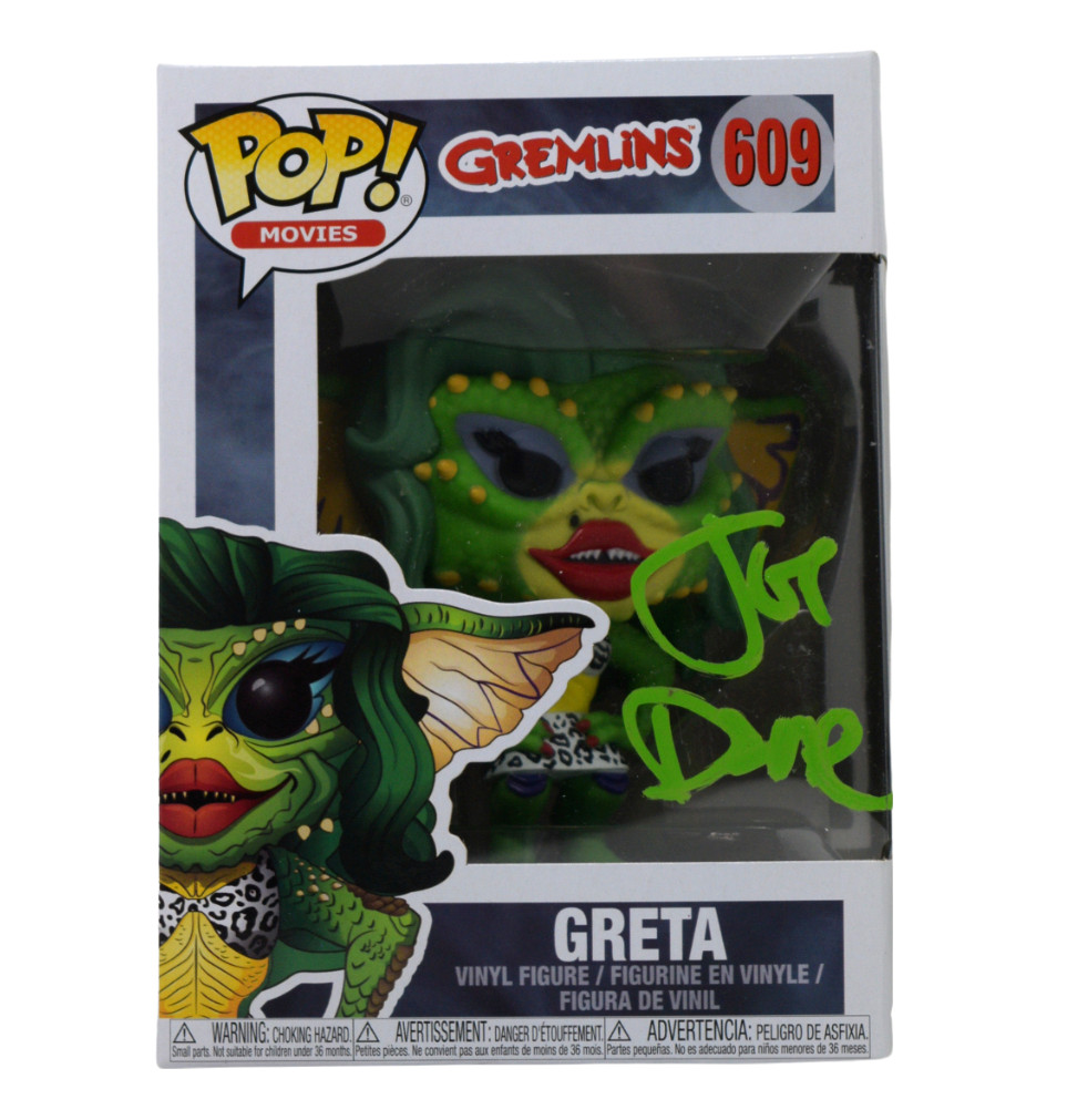 Joe Dante Signed Autograph Funko Pop Gremlins Greta Horror Director Beckett COA
