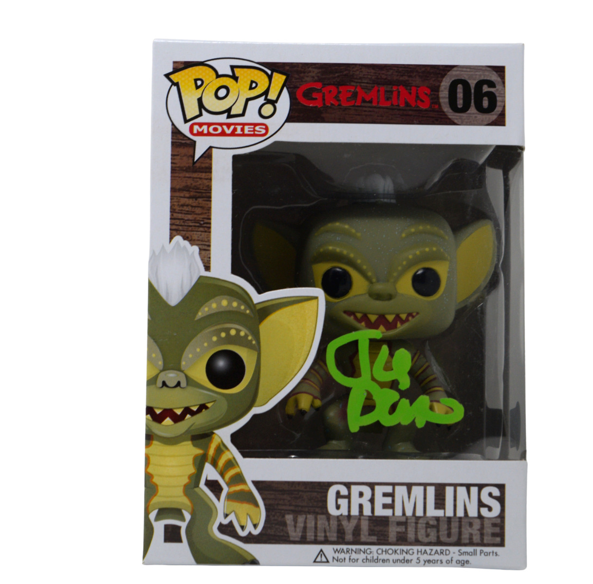 Joe Dante Signed Autograph Funko Pop Gremlins #06 Horror Director Beckett COA
