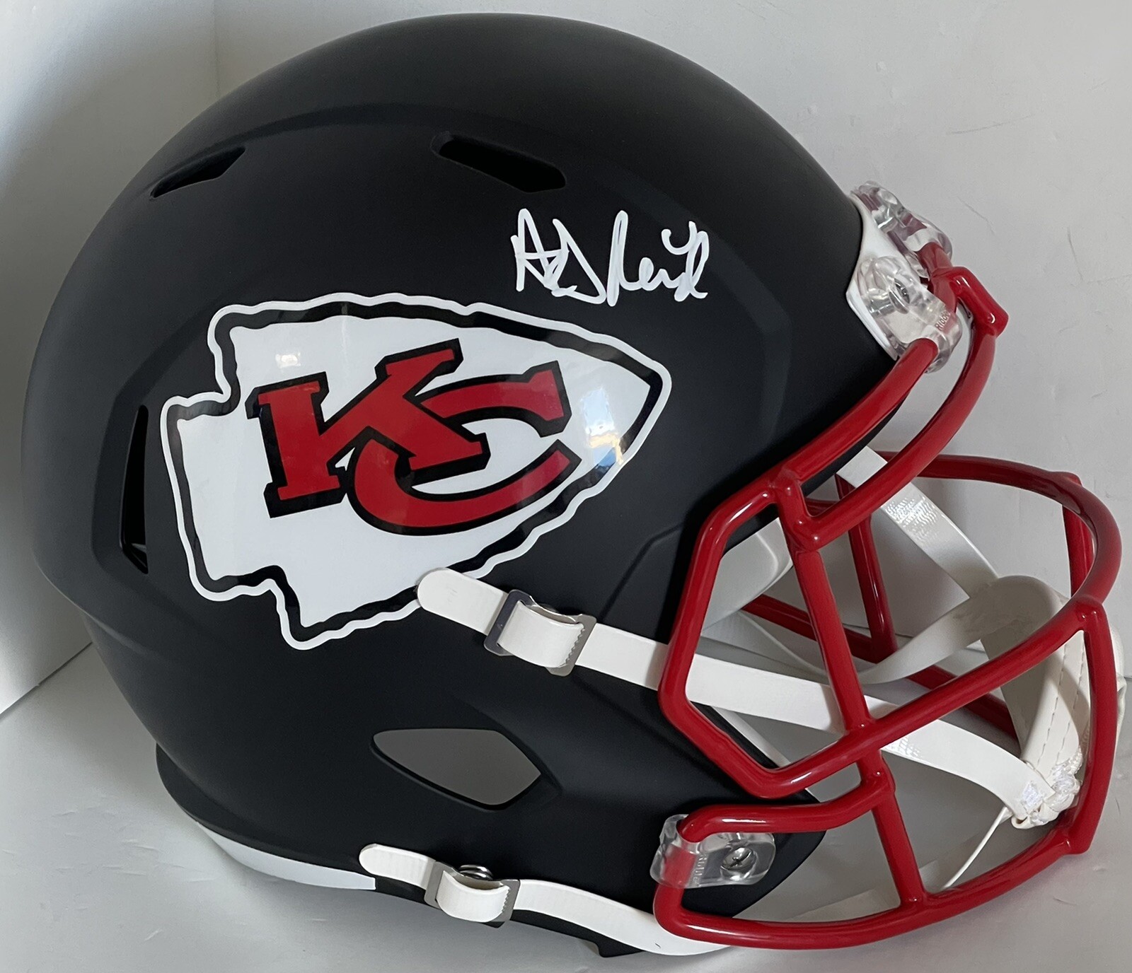 Andy Reid Signed Autographed Kansas City Chiefs Full Size Helmet Big Red JSA

