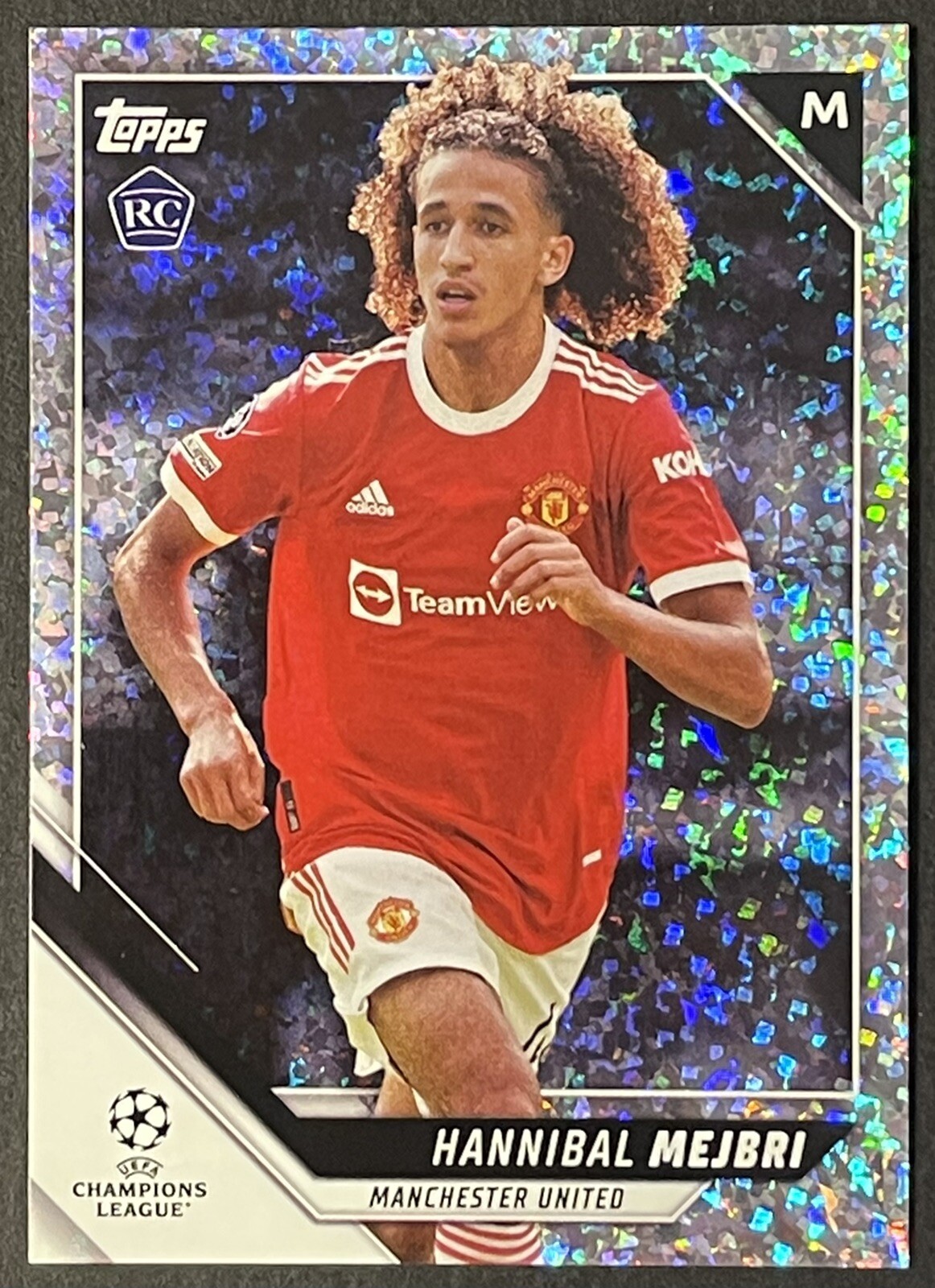 HANNIBAL MEJBRI 2021-22 Topps UEFA Champion League Sparkle Foil SO RC #53
