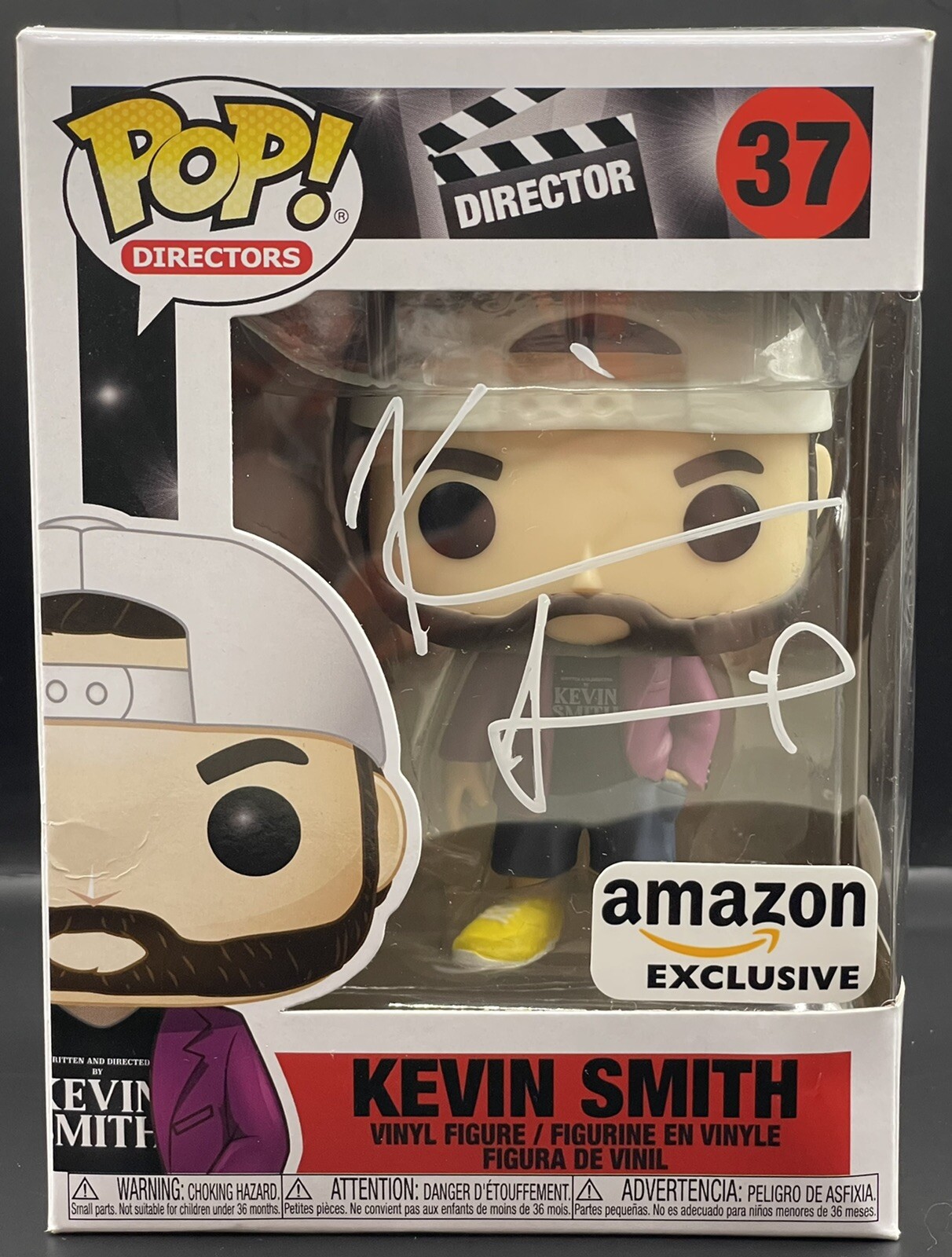 Kevin Smith Signed Jay & Silent Bob Funko Pop Amazon LA Comic Exclusive JSA
