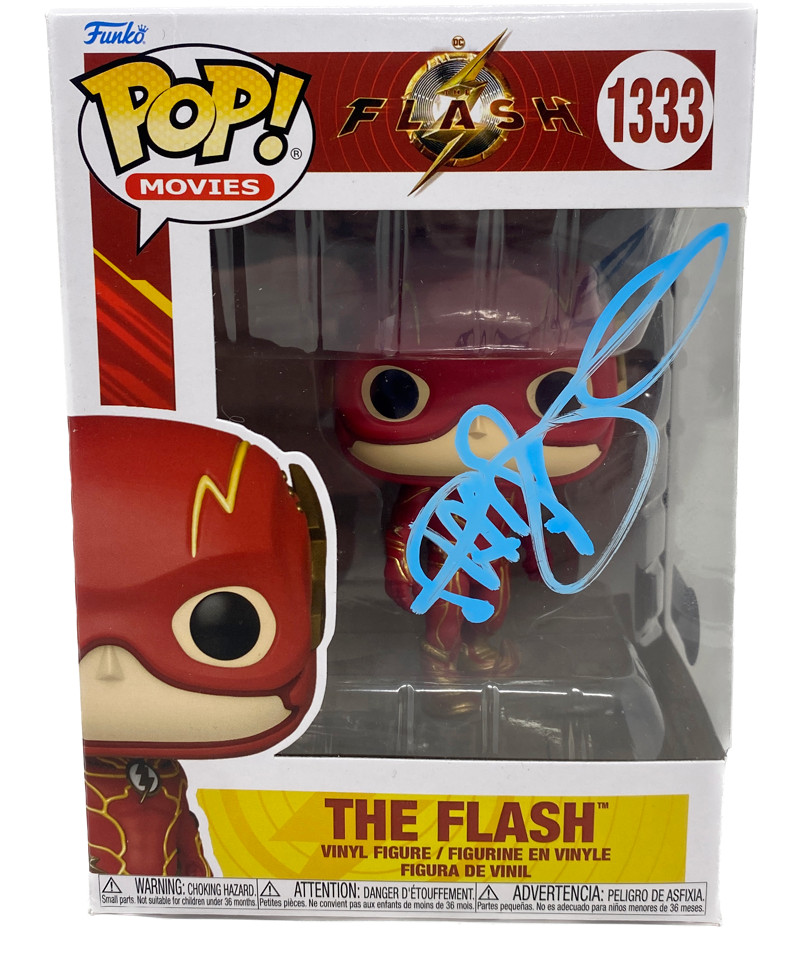 Andy Muschietti The Flash Signed Funko Pop #1333 Director Autograph Beckett COA

