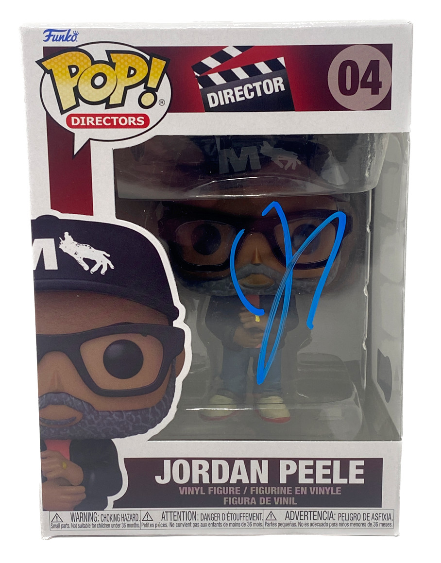 Jordan Peele Signed Autograph Funko Pop Director #04 Get Out Beckett COA

