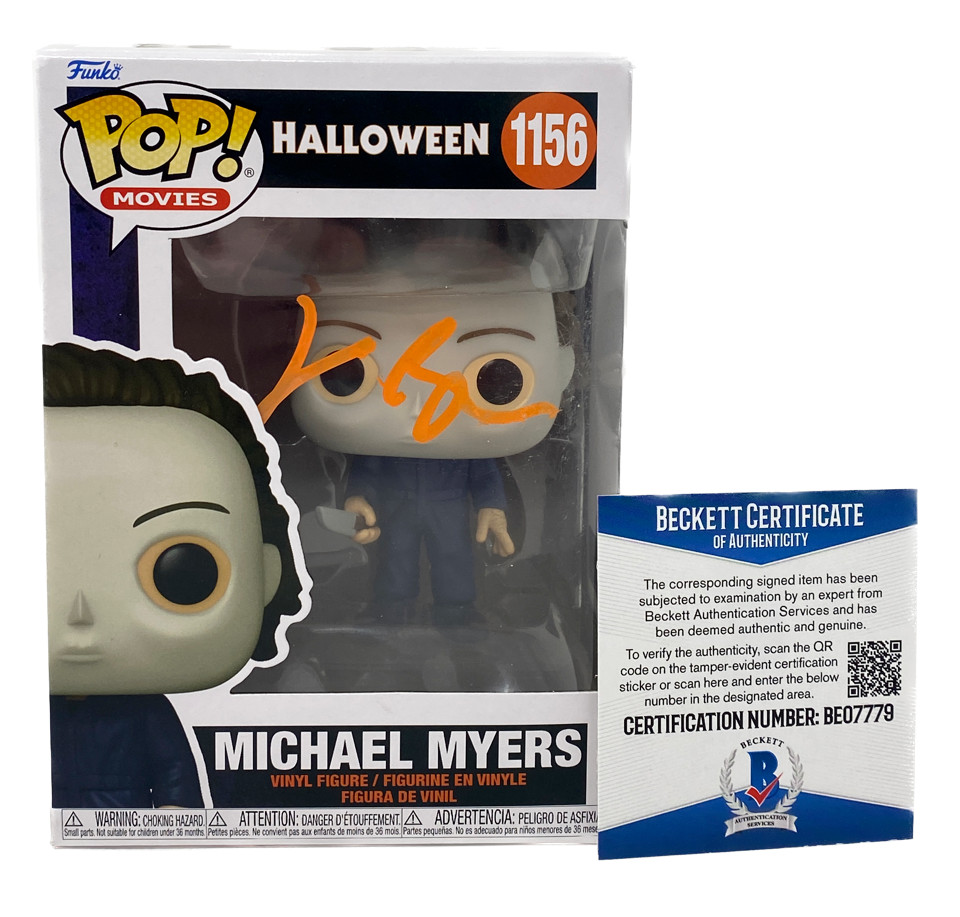 Jason Blum Signed Funko Pop Michael Myers Halloween Ends Producer Beckett COA
