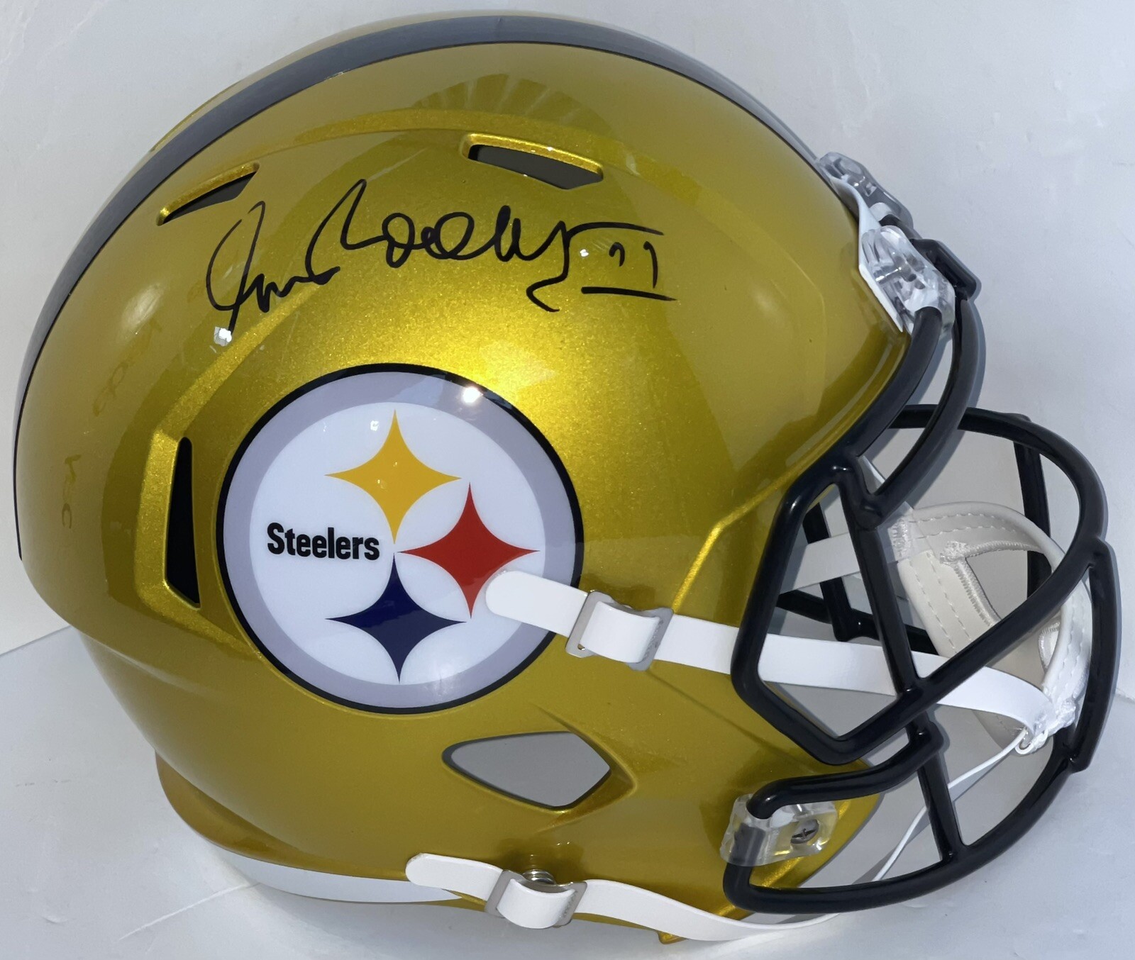 Art Rooney II Signed Autographed Pittsburgh Steelers Flash F/S Helmet PSA/DNA
