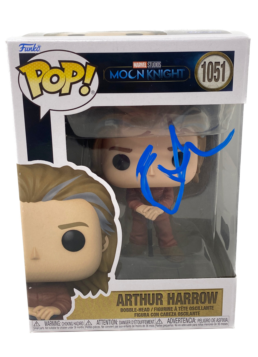 Ethan Hawke Signed Funko Pop Moon Knight Arthur Harrow Autograph Beckett COA

