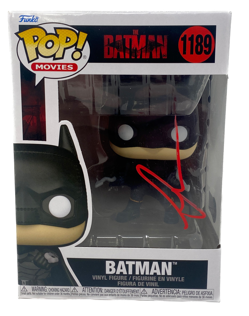 Greig Fraser Signed Autograph Funko Pop The Batman Cinematographer Beckett COA
