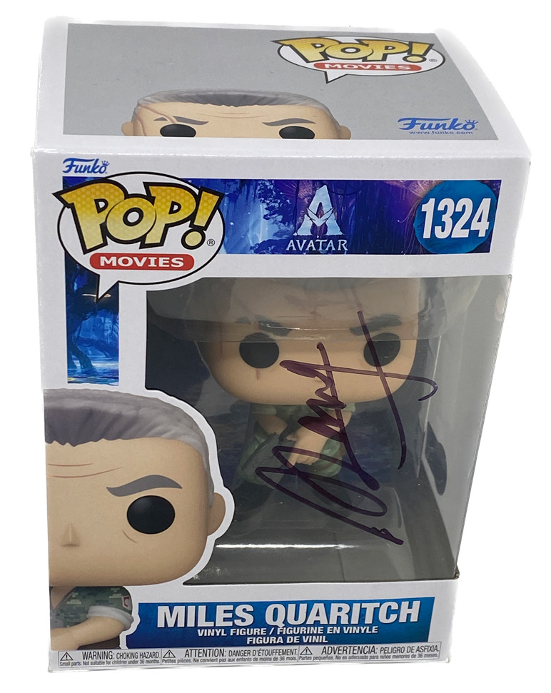 Stephen Lang Signed Autograph Funko Pop Avatar Miles Quaritch 1324 Beckett COA
