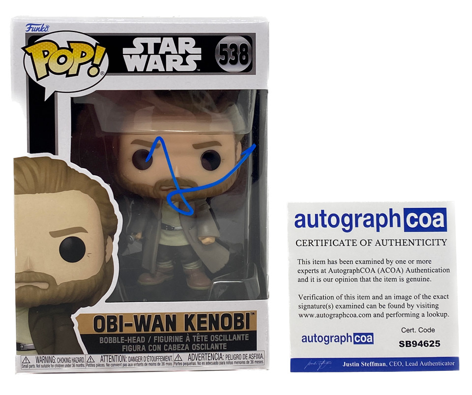 Joby Harold Signed Obi-Wan Kenobi Funko Pop Star Wars Series Showrunner ACOA COA
