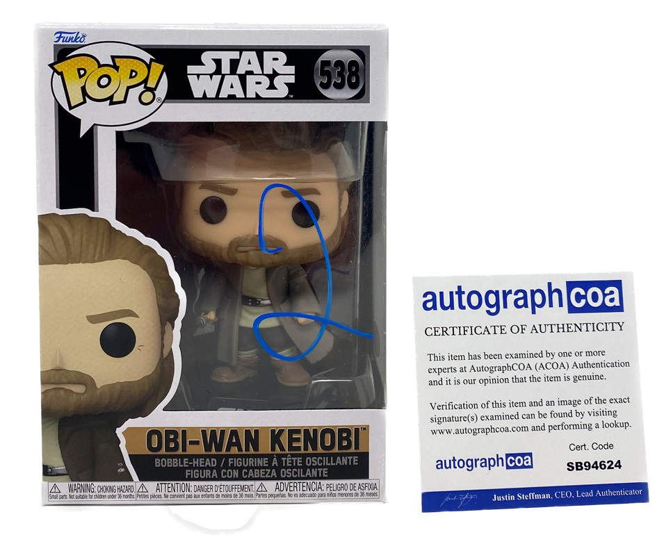 Joby Harold Signed Obi-Wan Kenobi Funko Pop Star Wars Series Showrunner ACOA COA
