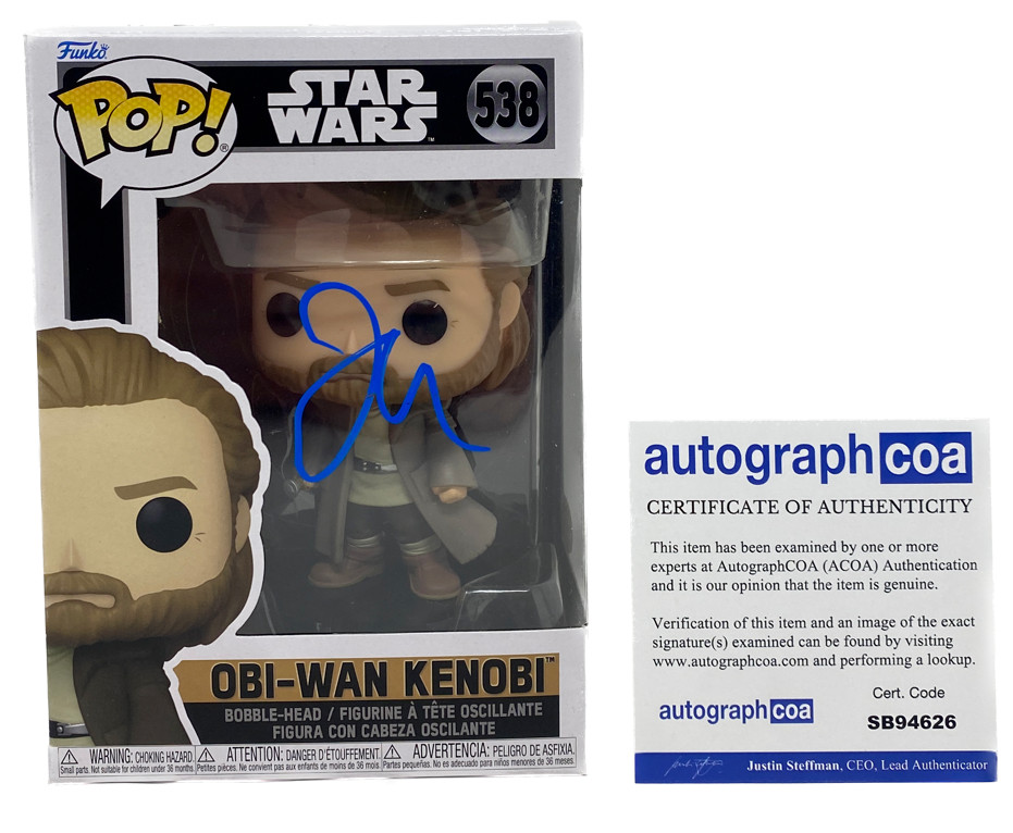 Joby Harold Signed Obi-Wan Kenobi Funko Pop Star Wars Series Showrunner ACOA COA
