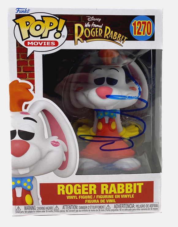 Charles Fleischer Signed Autograph Funko Pop Who Framed Roger Rabbit ACOA COA

