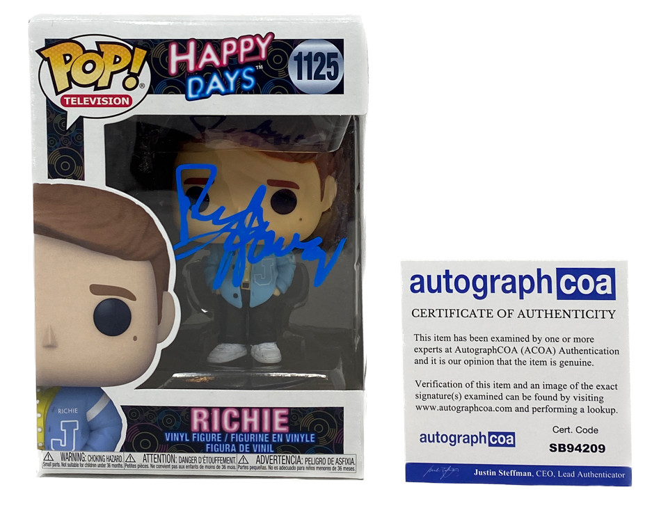 Ron Howard Signed Autograph Funko Pop Happy Days Richie 1125 ACOA COA
