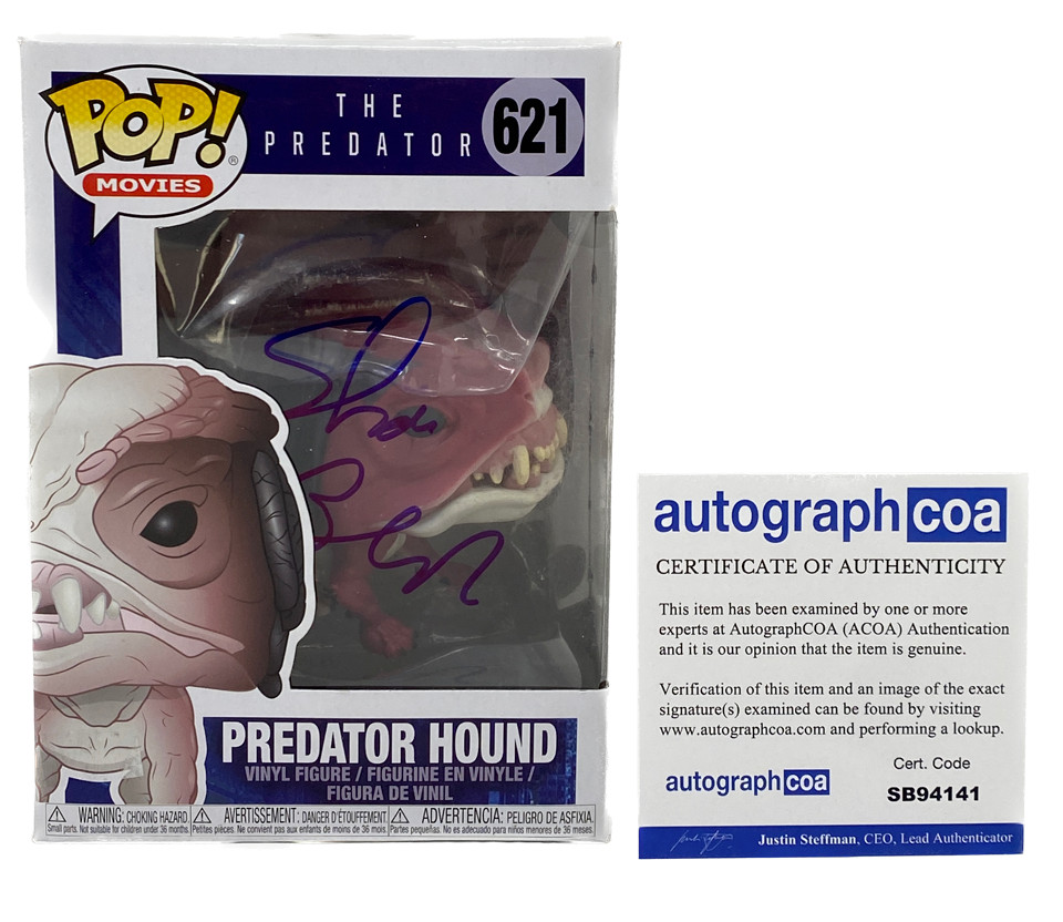 Shane Black Signed Autograph Funko Pop The Predator Hound 621 ACOA COA

