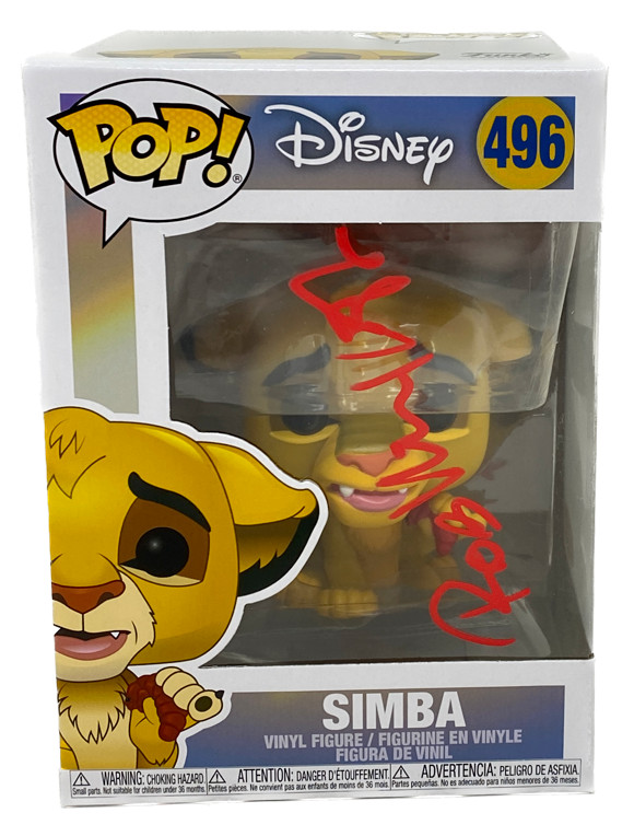 Rob Minkoff Signed Autograph Funko Pop The Lion King Simba Director ACOA COA

