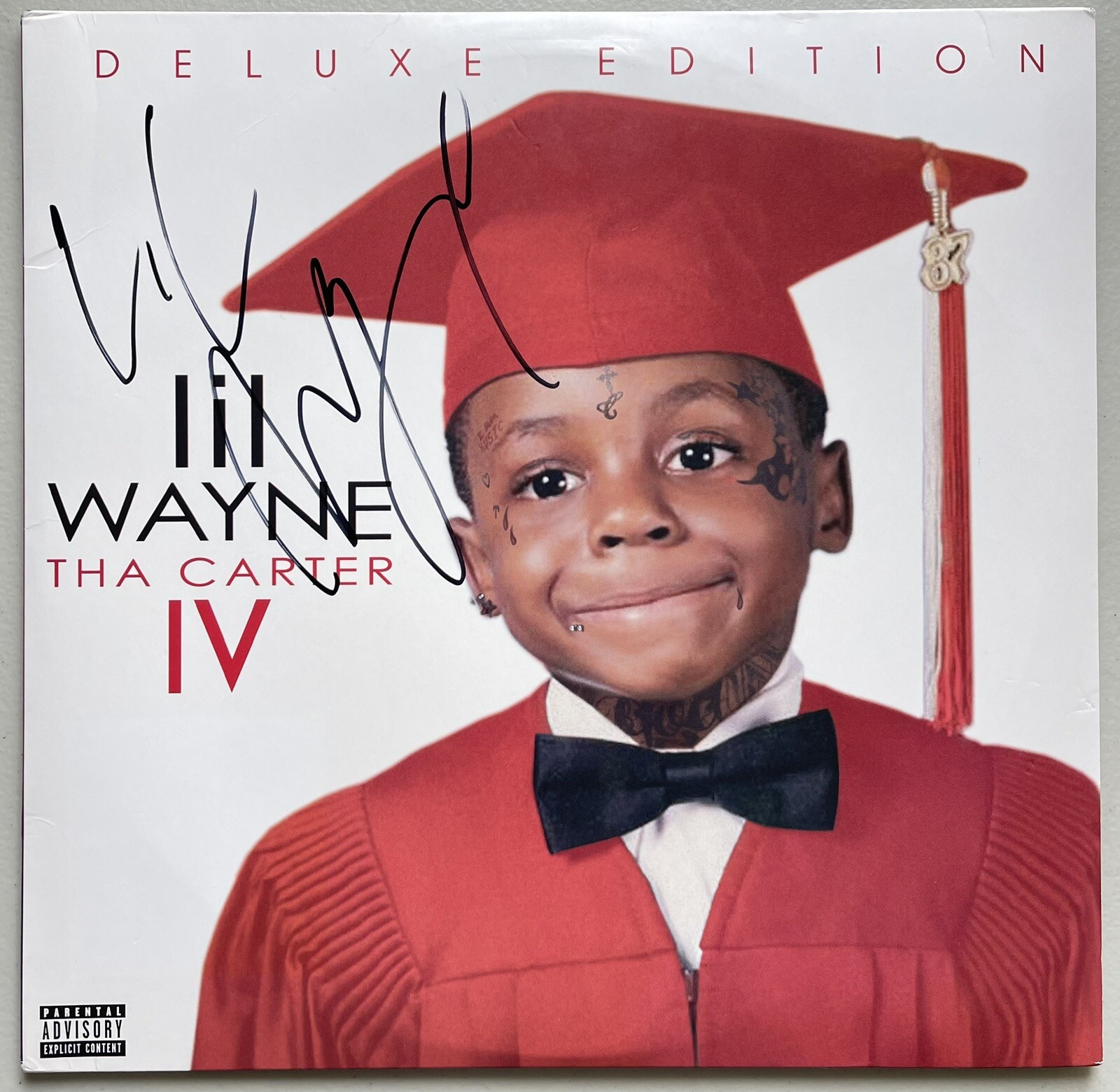 Lil Wayne Signed Autographed Carter IV Vinyl Record JSA COA Weezy
