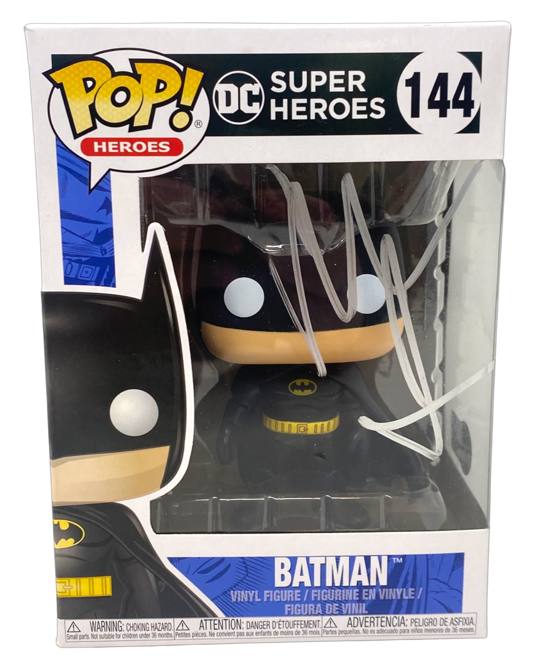 Christian Bale Signed Autograph Funko Pop Batman 275 The Dark Knight Beckett COA
