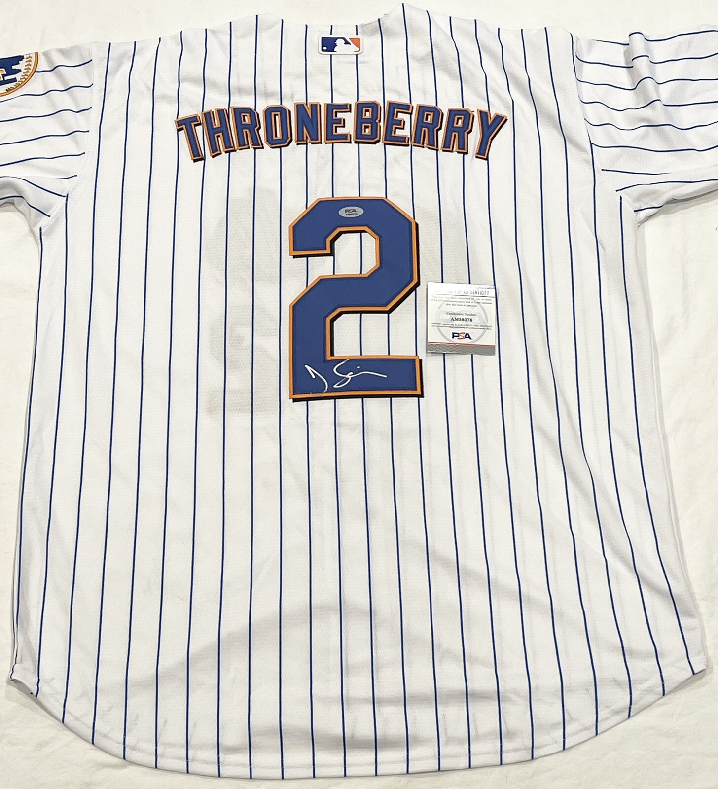 Jerry Seinfeld Signed Autographed New York Mets Jersey Comedian LEGEND PSA/DNA
