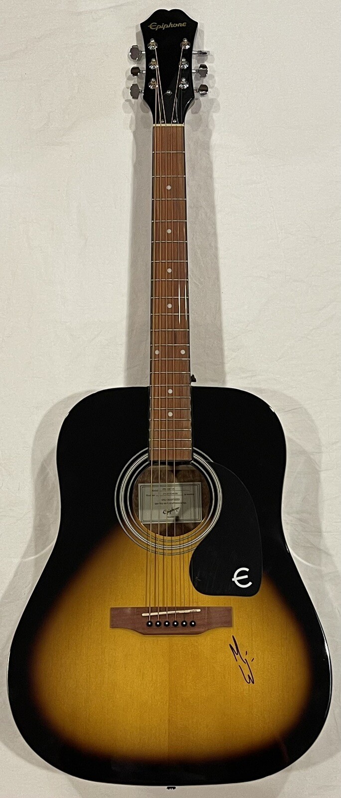 Morgan Wallen Signed Autographed Acoustic Guitar I Wrote The Book PSA/DNA

