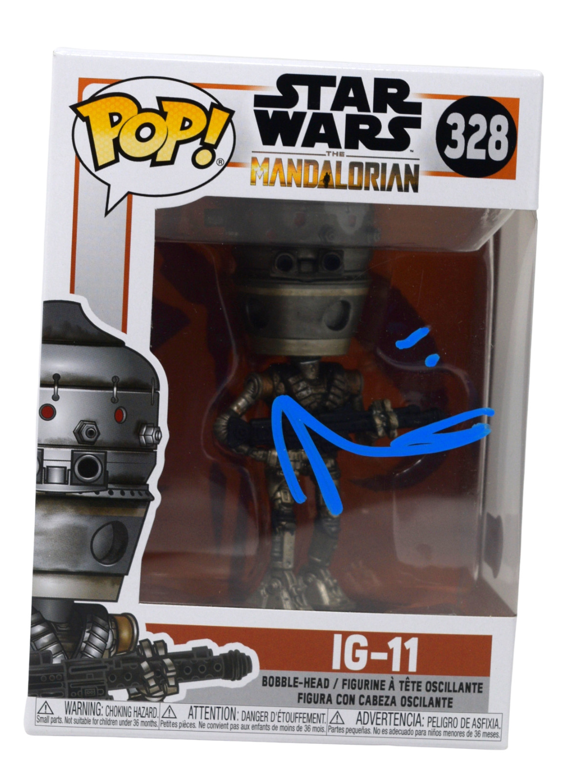 Taika Waititi Signed Autograph IG-11 Mandalorian Funko Pop Star Wars Beckett COA
