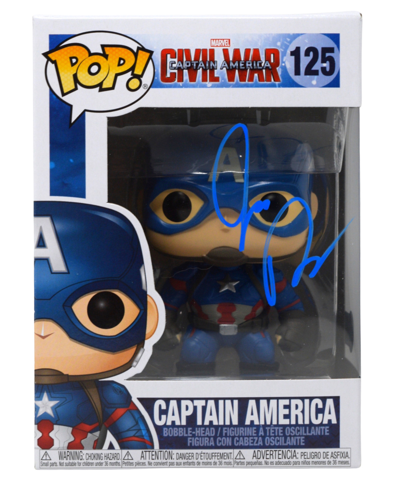 Joe Russo Signed Autograph Funko Pop Captain America Avengers Director BAS COA
