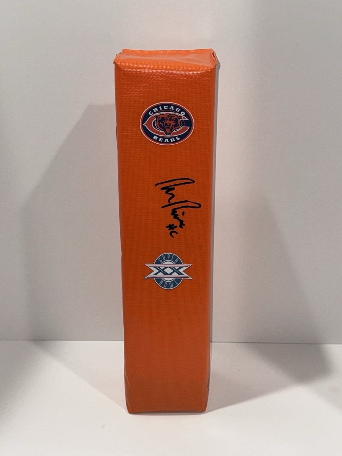 RON RIVERA SIGNED TOUCHDOWN PYLON WASHINGTON COMMANDERS FOOTBALL JSA COA
