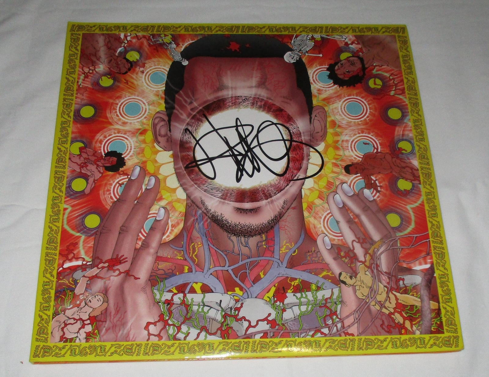 FLYING LOTUS SIGNED YOU'RE DEAD VINYL RECORD STEVEN ELLISON JSA
